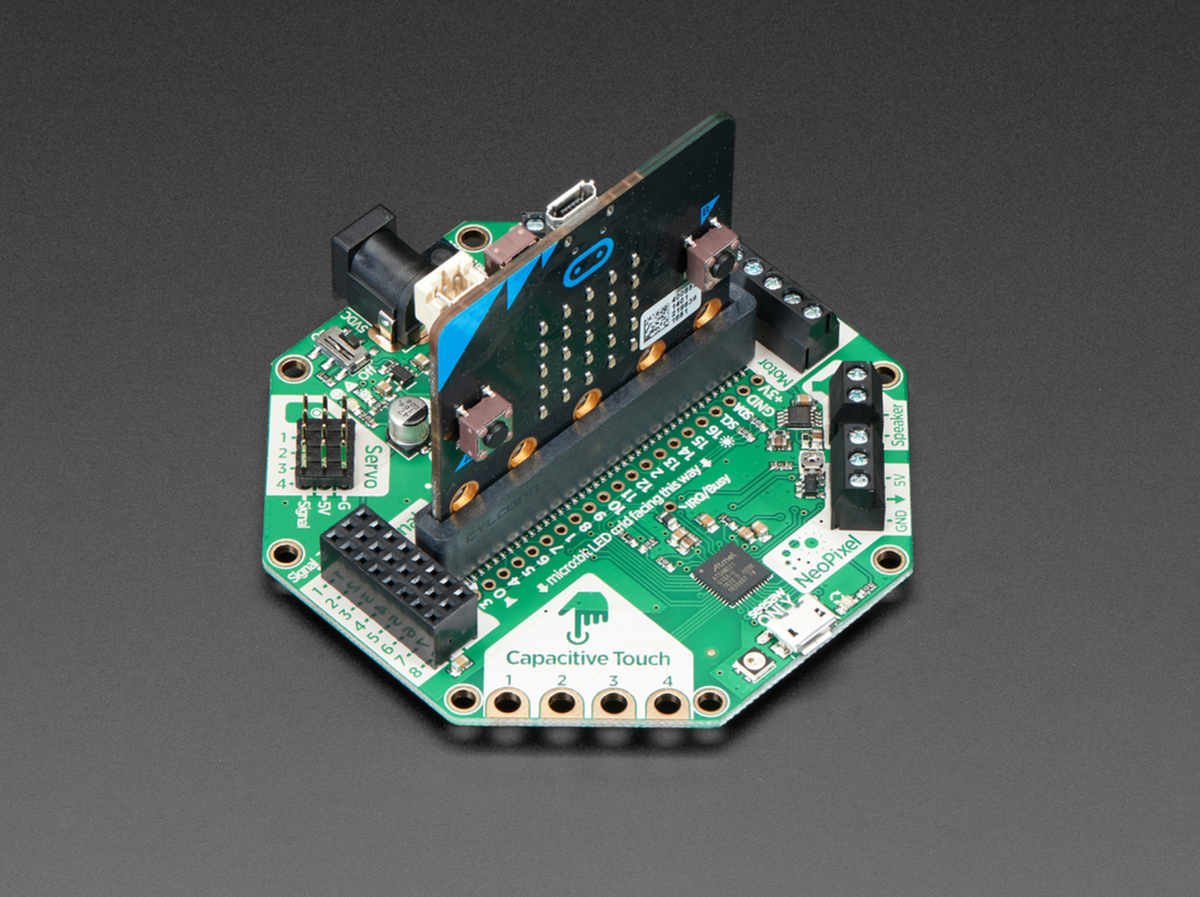 Build Full-featured micro:bit Robots with the Adafruit CRICKIT