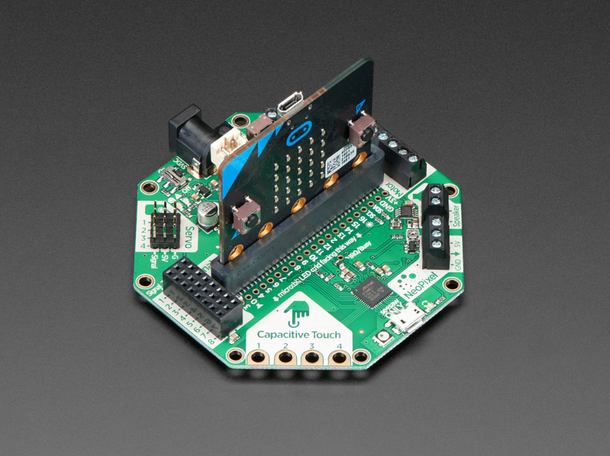 Build Full-featured micro:bit Robots with the Adafruit CRICKIT