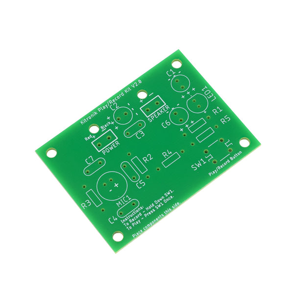 Kitronik 30 Second Record Playback Kit V2.0