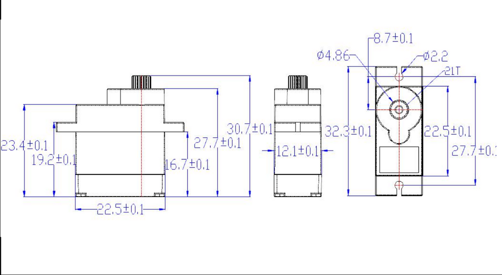 FS90R 360 Degree Continuous Rotation Servo
