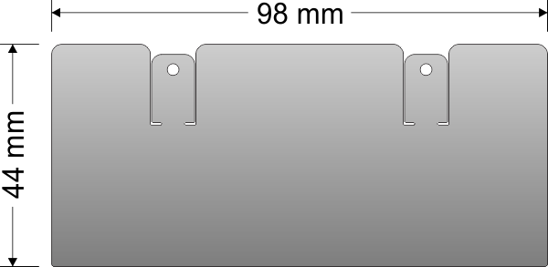 Basic Sumo Blade for Zumo Chassis