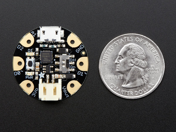 Adafruit GEMMA v2 - Miniature wearable electronic platform