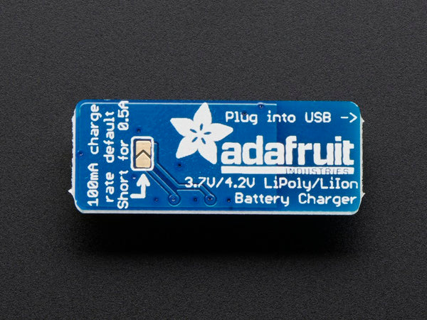 Adafruit Micro Lipo - USB LiIon/LiPoly Charger v1