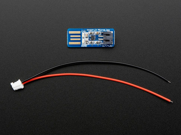 Adafruit Micro Lipo - USB LiIon/LiPoly Charger v1