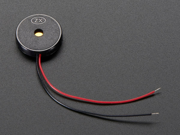 Small Enclosed Piezo w/Wires