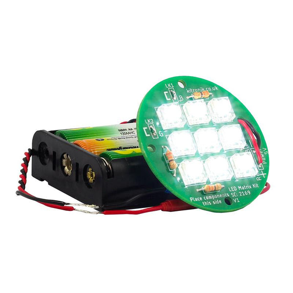 Kitronik Round 5V LED Matrix Lamp Kit