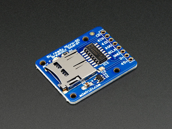 Adafruit MicroSD card breakout board+