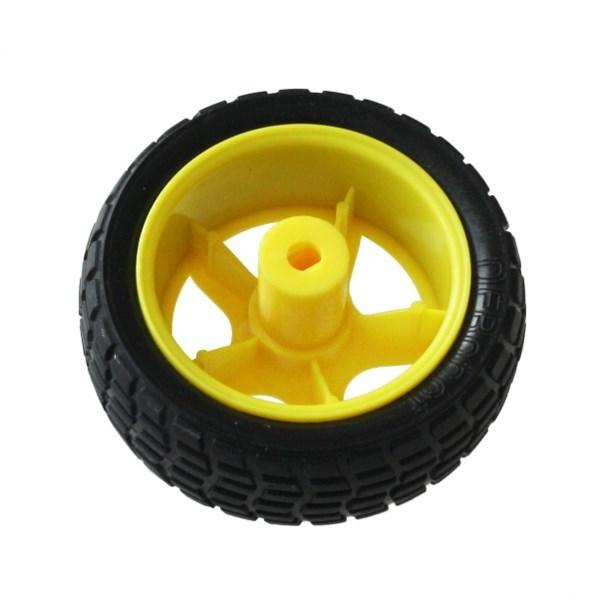 Wheel for Geared Hobby Motor