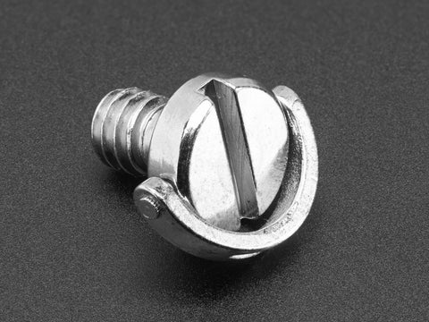 1/4" Screw with D-Ring - for Cameras / Tripods / Photo / Video