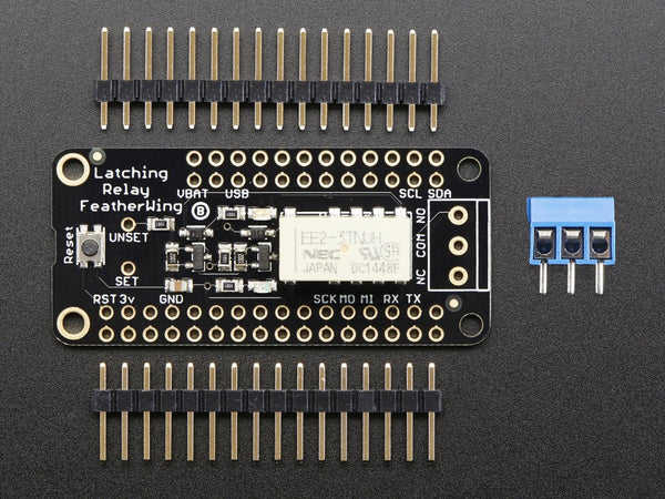 Adafruit Latching Mini Relay FeatherWing