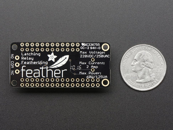 Adafruit Latching Mini Relay FeatherWing