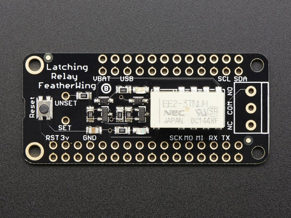 Adafruit Latching Mini Relay FeatherWing