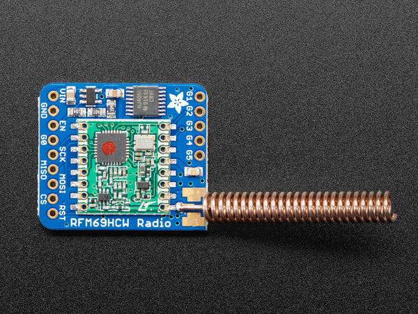 Adafruit RFM69HCW Transceiver Radio Breakout - 433 MHz - RadioFruit