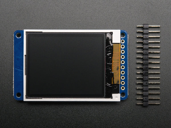 1.8" Color TFT LCD display with MicroSD Card Breakout - ST7735R