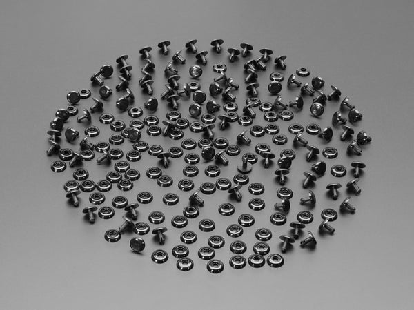 Plastic Pop Rivets for Cardboard Crafts (100-pack)