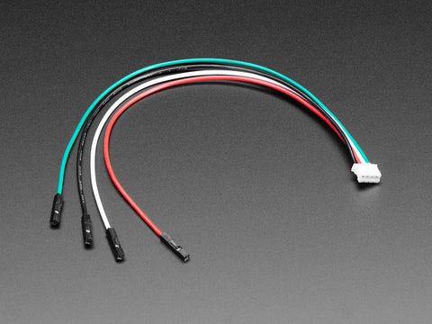 JST PH 4-Pin to Female Socket Cable - I2C STEMMA Cable - 200mm