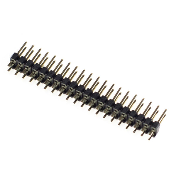 Male 40-pin 2x20 Breakaway HAT Header