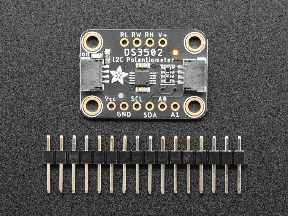 Adafruit DS3502 I2C Digital 10K Potentiometer Breakout - STEMMA QT / Qwiic