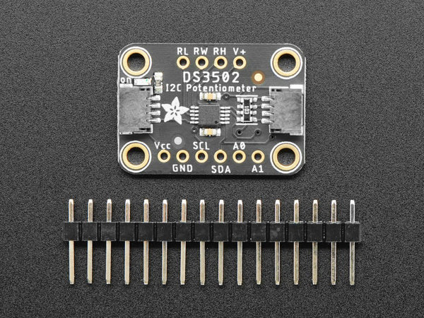 Adafruit DS3502 I2C Digital 10K Potentiometer Breakout - STEMMA QT / Qwiic