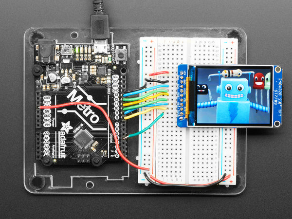 2.0" 320x240 Color IPS TFT Display with microSD Card Breakout