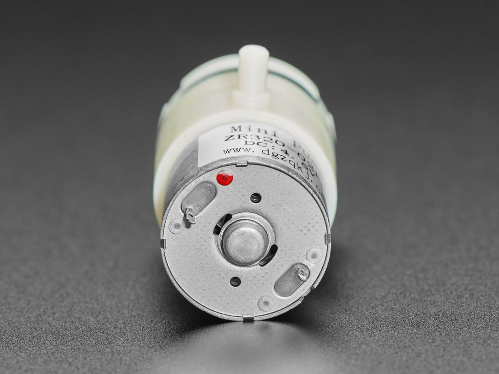 Air Pump and Vacuum DC Motor - 4.5V and 1.8 LPM - ZR320-02PM