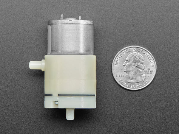 Air Pump and Vacuum DC Motor - 4.5V and 1.8 LPM - ZR320-02PM