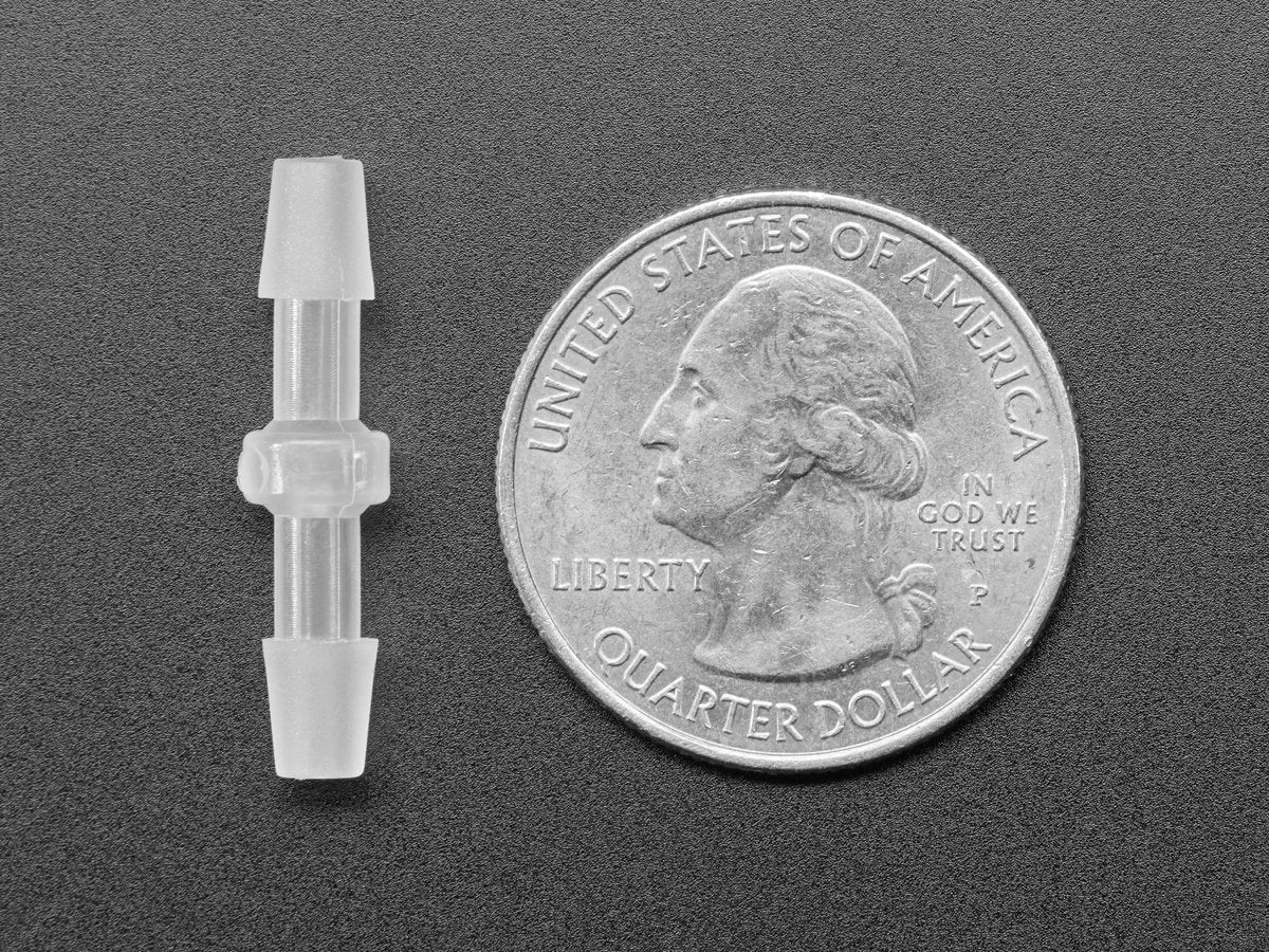 2-Prong Barbed Fitting Connector for Silicone Tubing - 5-pack