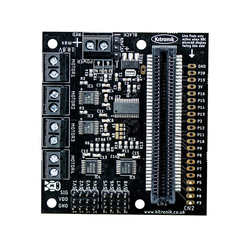 Kitronik All-in-one Robotics Board for the BBC micro:bit