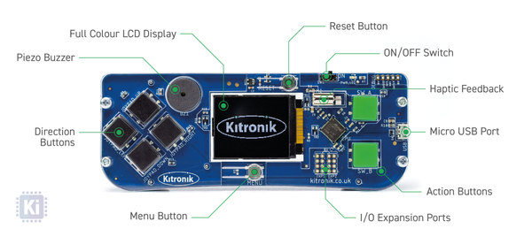 Kitronik ARCADE for MakeCode Arcade