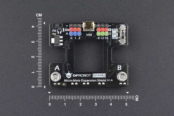 Micro:Mate - A Mini Expansion Board for micro:bit (Gravity Compatible)