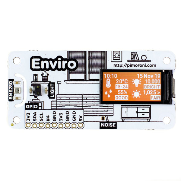 Pimoroni Enviro for Raspberry Pi