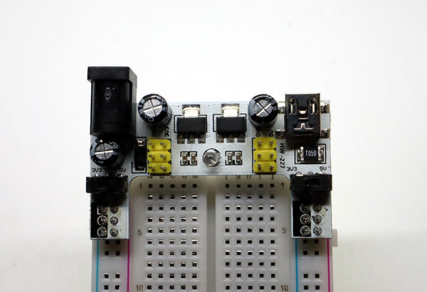 breadboard top view