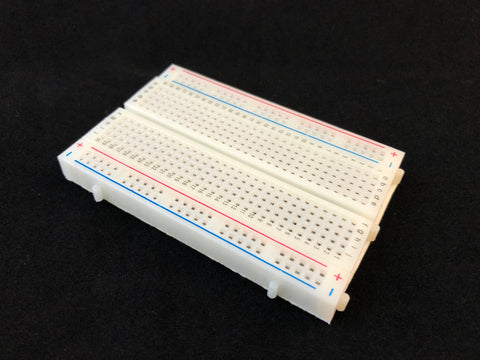 Breadboard - 400 Tie Points, Solderless, Interlocking, and Self-adhesive