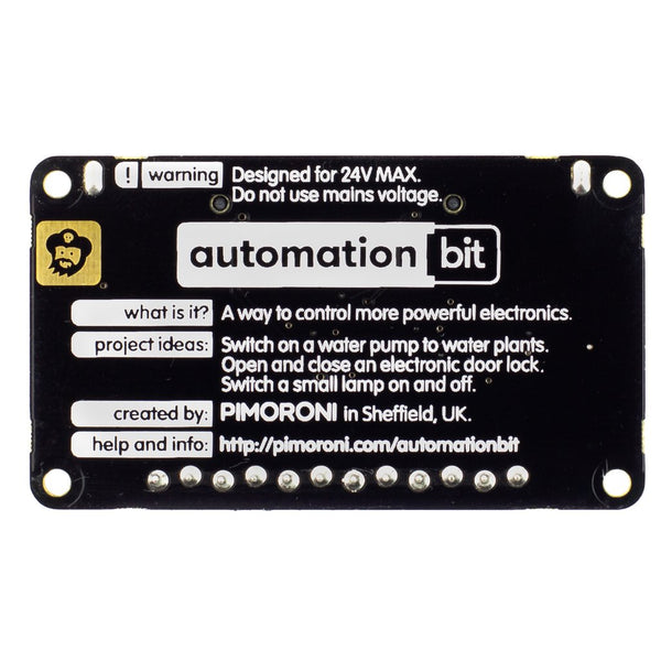 Pimoroni automation:bit for the BBC micro:bit