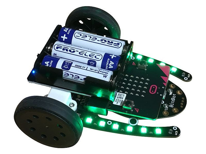Bit:Bot v1.2 micro:bit Robot + Ultrasonic Sensor