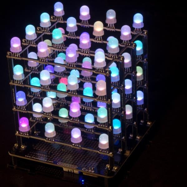 4x4x4 RGB LED Cube