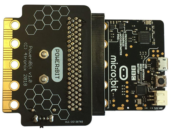 4Tronix Power:Bit Battery Power for BBC Micro:Bit (PowerBit for MicroBit)