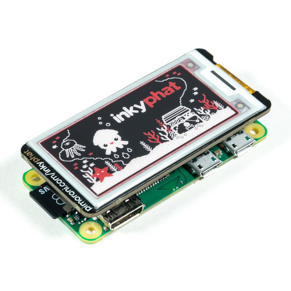 Pimoroni Inky pHAT (ePaper/eInk/EPD)