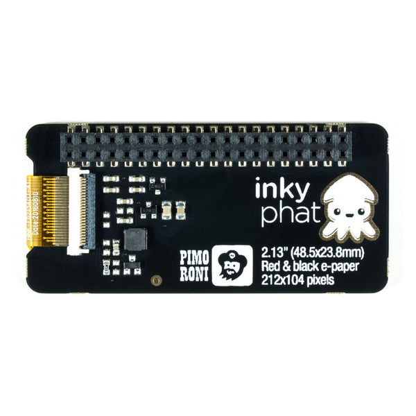 Pimoroni Inky pHAT (ePaper/eInk/EPD)