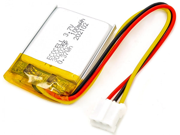 Lithium Ion Polymer Battery - 3.7v 100mAh