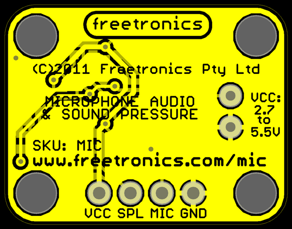 Microphone Sound Input Module