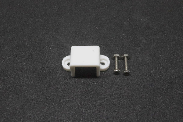 Micro Metal Gearmotor Bracket Pair - White