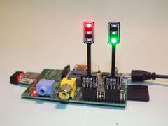 PiStop - Traffic Light Add-on for Raspberry Pi