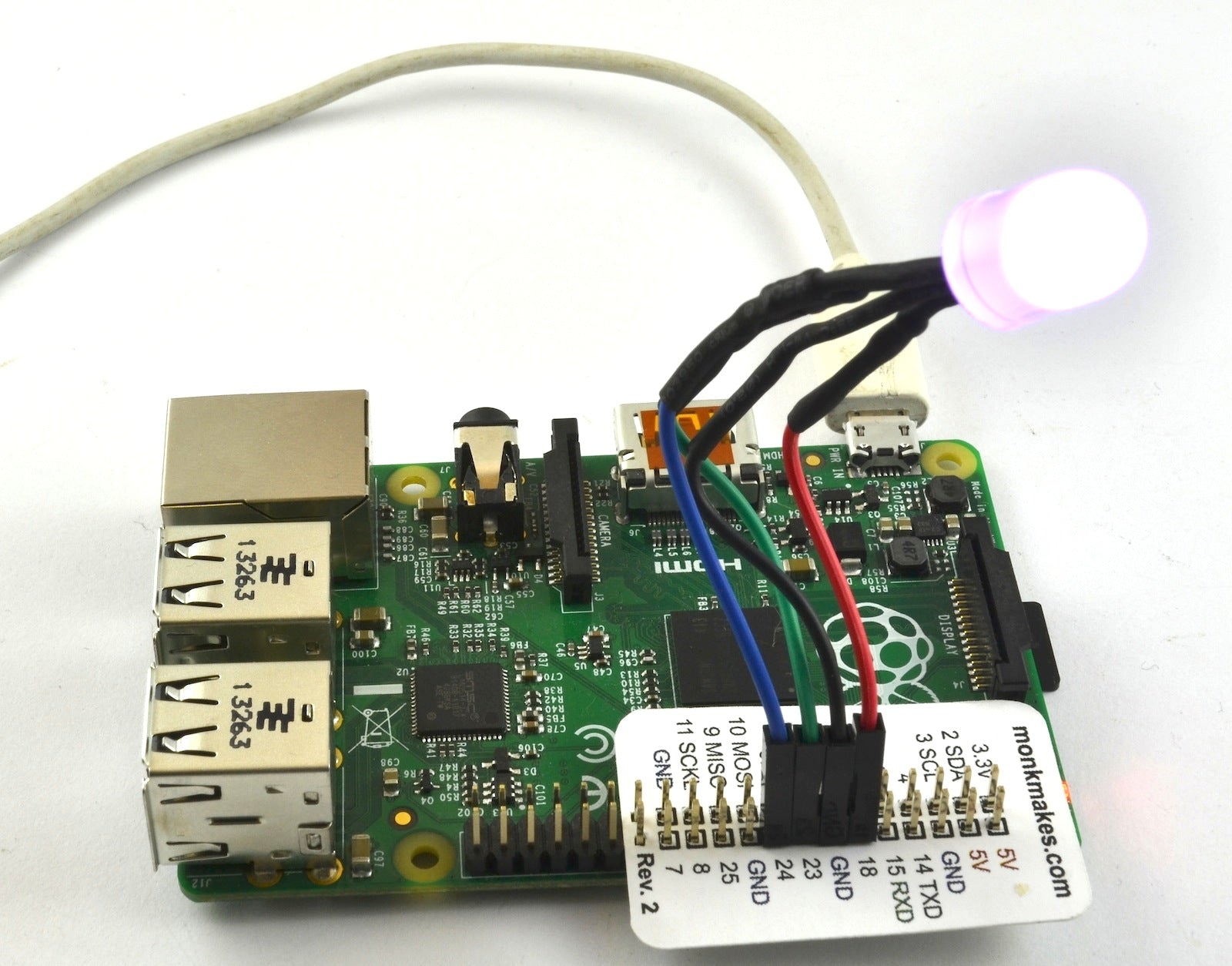 Raspberry Squid Combo Pack (RGB LED + 2 Switches)