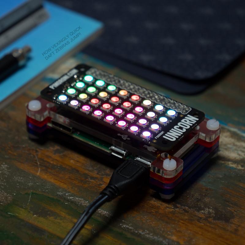 unicorn phat 4 x 8 leds