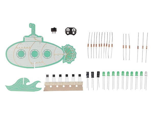 Retro Submarine - Educational Soldering Kit