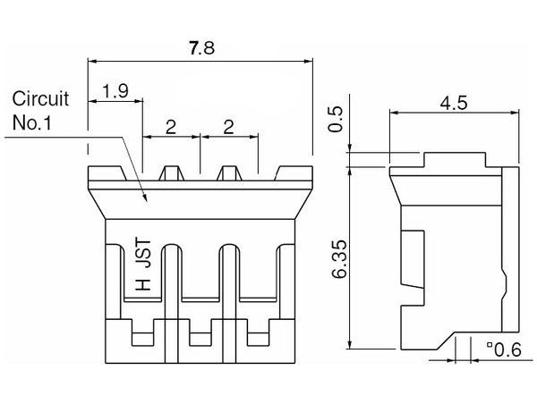 Lithium Ion Polymer Battery - 3.7v 100mAh